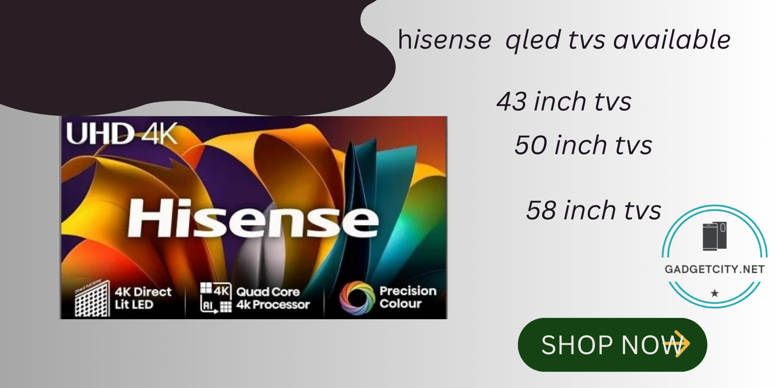 Hisense banner