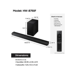 Samsung HW-B750F 5.1CH Soundbar